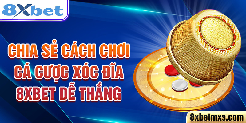 Chia sẻ cách chơi cá cược Xóc Đĩa 8xbet dễ thắng